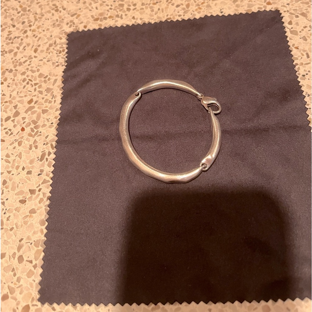 Solid Silver Designed Bracelet - image 2